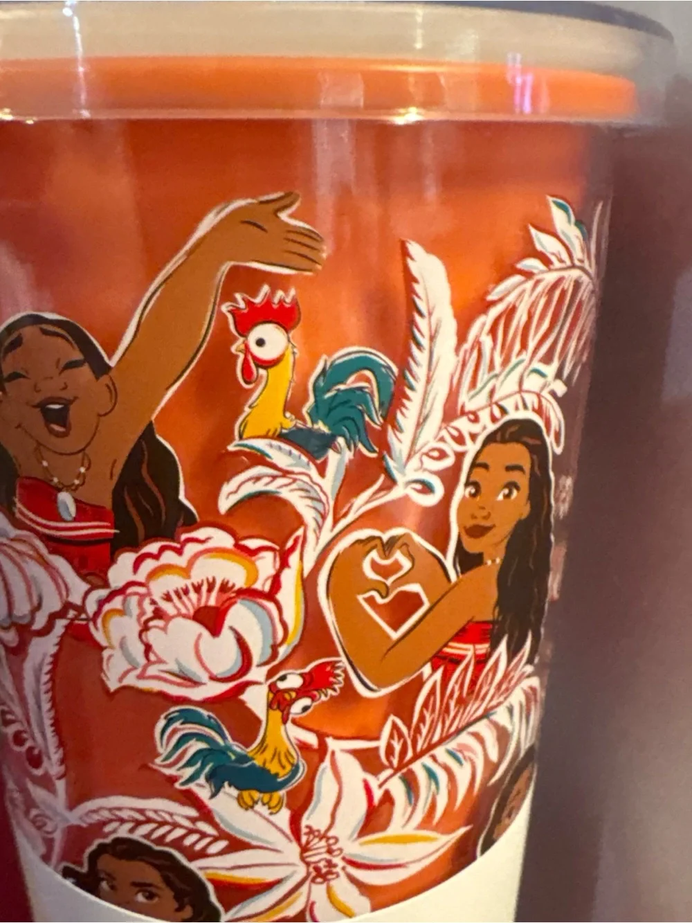 Vera Bradley Red Moana Floral Travel Tumbler with Straw